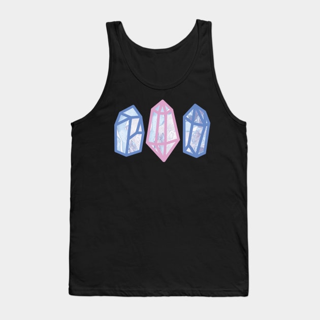 Good Vibes Only Crystals Tank Top by Ezzie